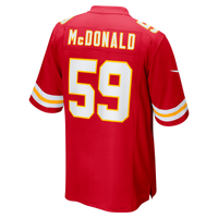 Kansas City Chiefs Cooper McDonald Red jersey – view 3