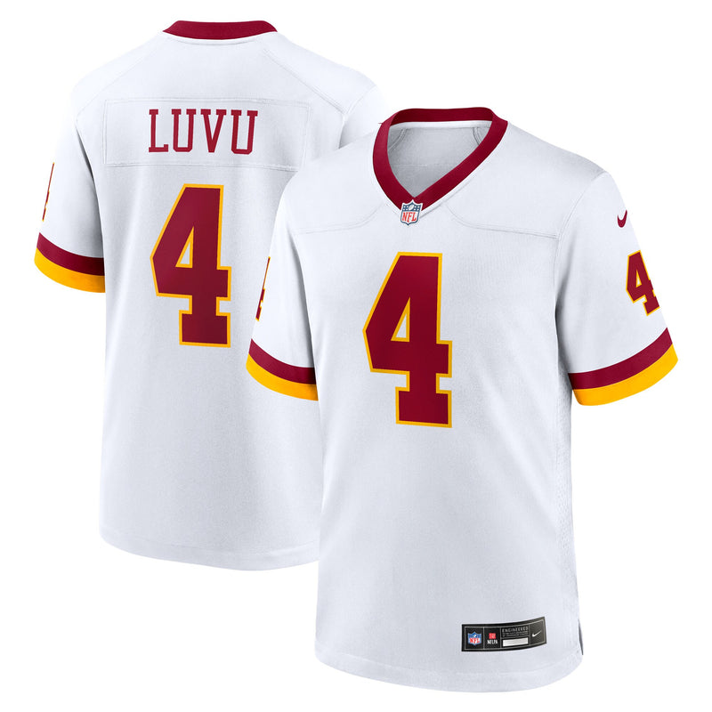 Washington Commanders Frankie Luvu White jersey – view 1