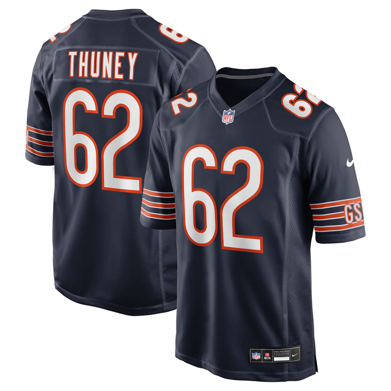Chicago Bears Joe Thuney Navy jersey – view 1