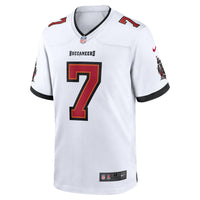 Tampa Bay Buccaneers Bucky Irving White jersey – view 3