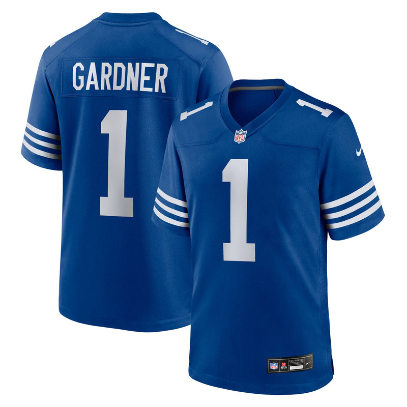 Indianapolis Colts Ahmad Sauce Gardner Royal jersey – view 1