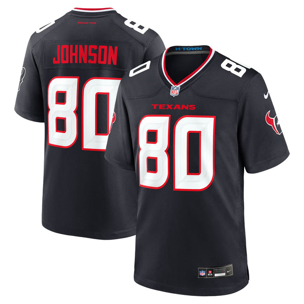 Houston Texans Andre Johnson Nike Navy Team Retired Player Game Jersey
