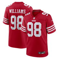 San Francisco 49ers Mykel Williams Scarlet jersey – view 1