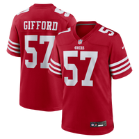 San Francisco 49ers Luke Gifford Scarlet jersey – view 1