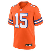 Denver Broncos Nik Bonitto Orange jersey – view 3