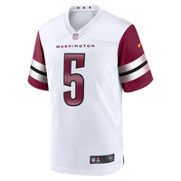 Washington Commanders Jayden Daniels White jersey – view 3