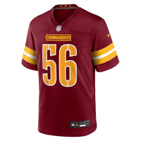 Washington Commanders Kain Medrano Burgundy jersey – view 3