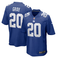 New York Giants Eric Gray Royal jersey – view 2