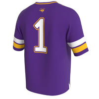 Northern Iowa Panthers GameDay Greats Lightweight Collegiate Football Fashion Jersey - Purple