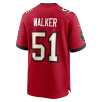 Tampa Bay Buccaneers David Walker Red jersey – view 3