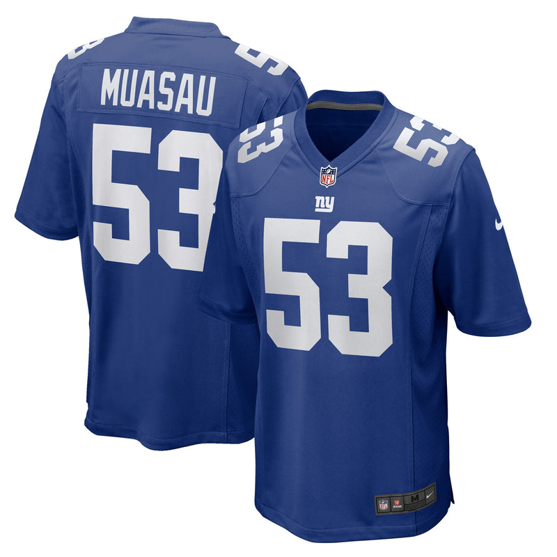 New York Giants Darius Muasau Royal jersey – view 1