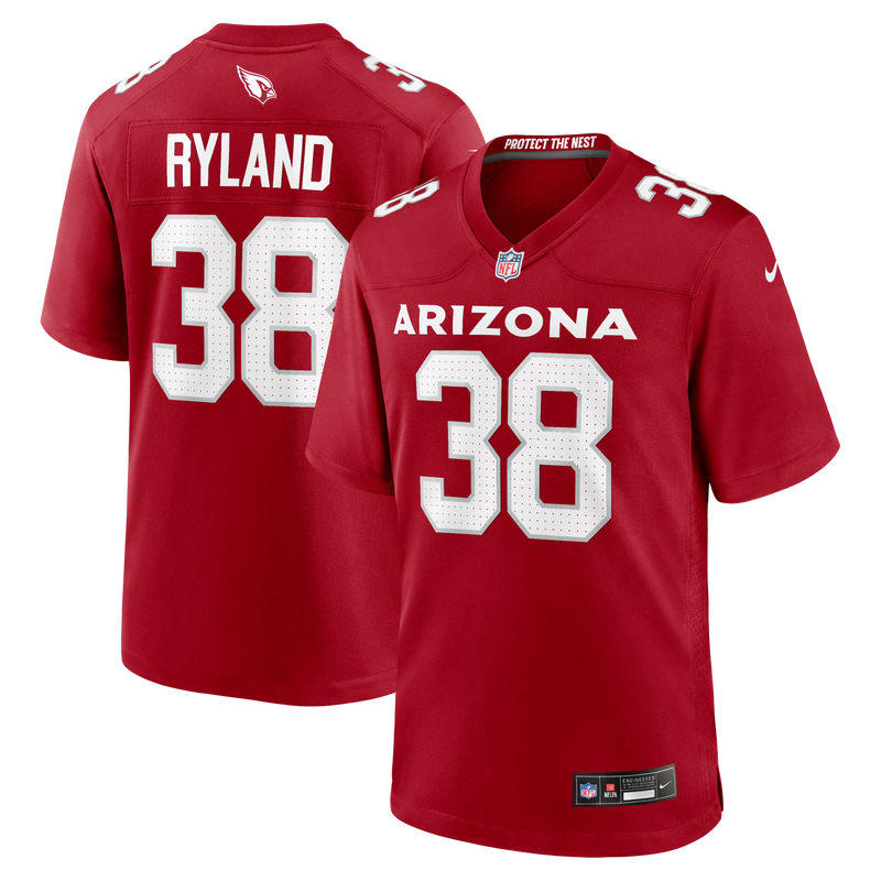 Arizona Cardinals Chad Ryland Cardinal jersey – view 1