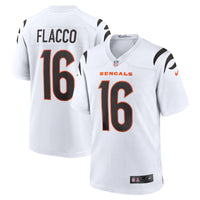 Cincinnati Bengals Joe Flacco White jersey – view 2