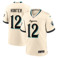Jacksonville Jaguars Travis Hunter Nike Natural 2026 Rivalries Collection Game Jersey