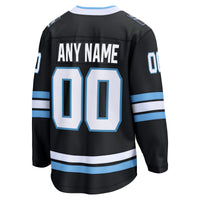 Utah Mammoth Fanatics Black Home Breakaway Custom Jersey