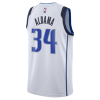 Dallas Mavericks Nike Association Edition Swingman Jersey - White - Santi Aldama -