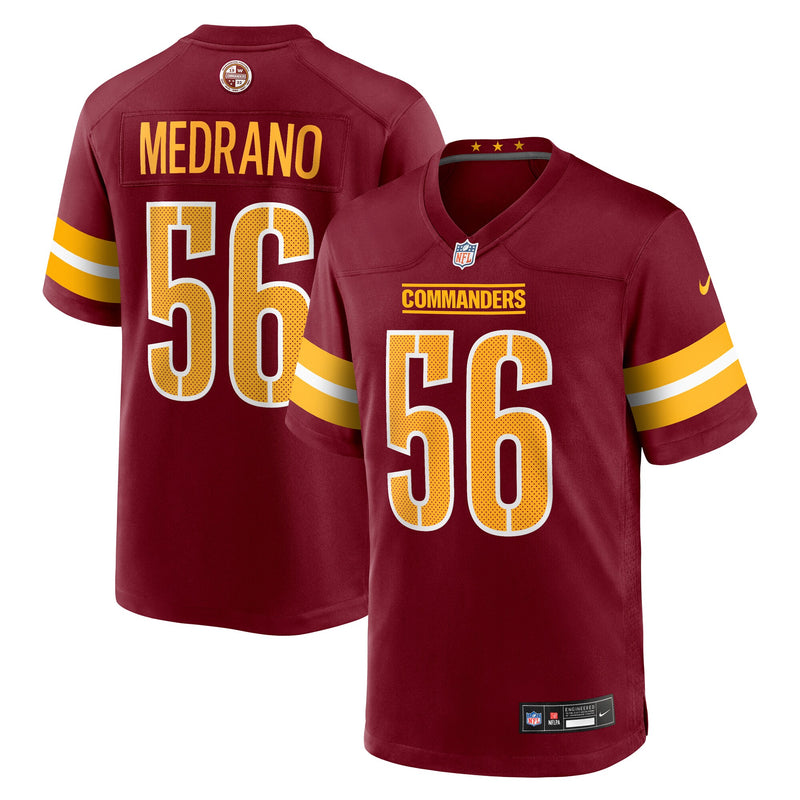 Washington Commanders Kain Medrano Burgundy jersey – view 1