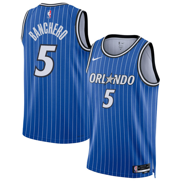 Orlando Magic Nike Replica Icon Edition Swingman Jersey - Blue - Paolo Banchero -