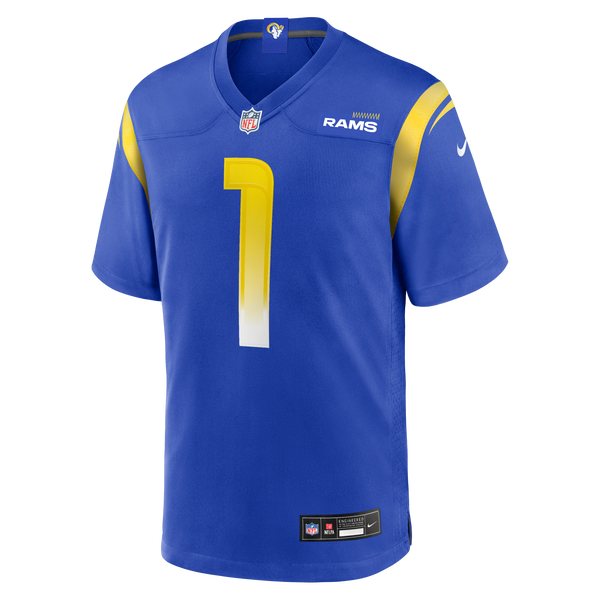 Los Angeles Rams Emmanuel Forbes Jr. Nike Royal Team Game Jersey