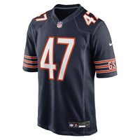Chicago Bears Ruben Hyppolite II Navy jersey – view 3