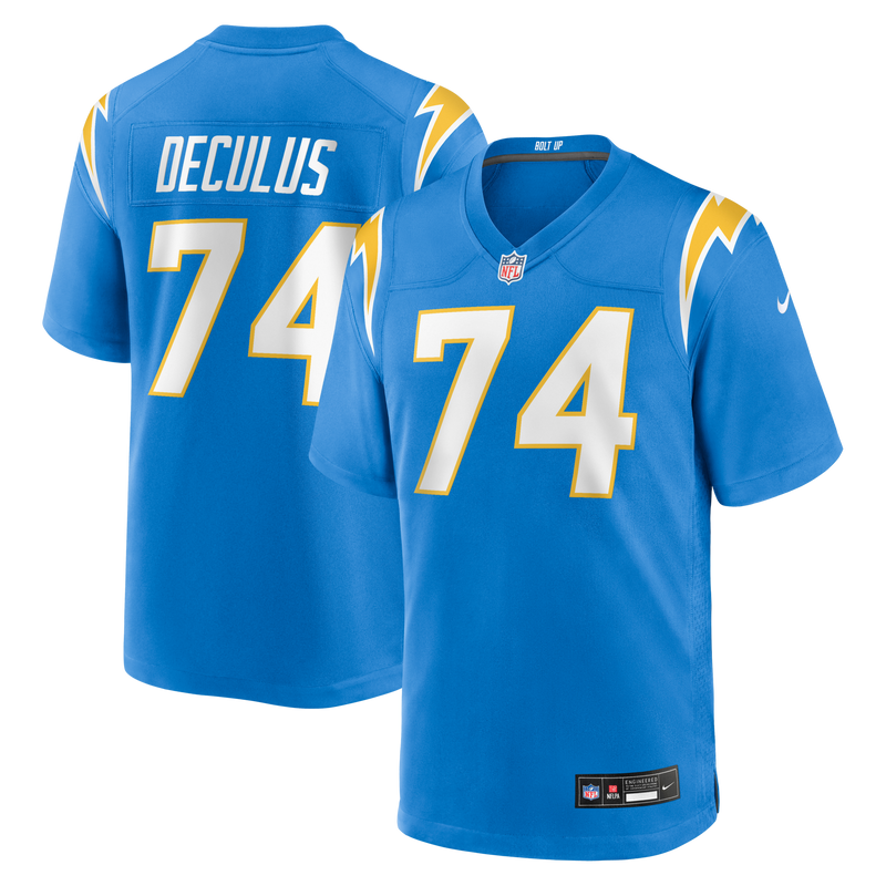 Los Angeles Chargers Austin Deculus jersey – view 1