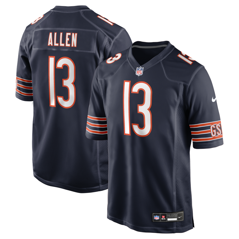 Chicago Bears Keenan Allen Navy jersey – view 1