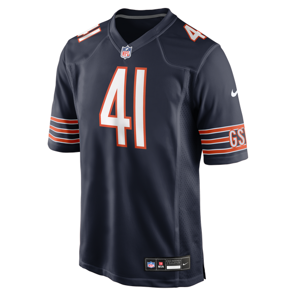 Chicago Bears Brian Piccolo Nike Navy Game Retired Player Jersey