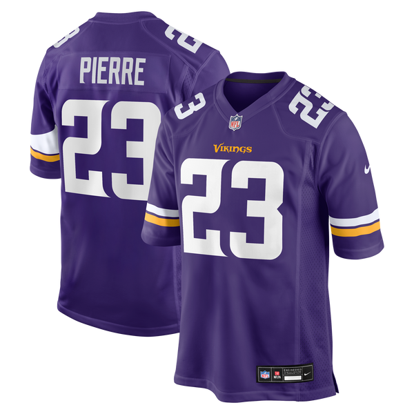 Minnesota Vikings James Pierre Nike Purple Team Game Jersey