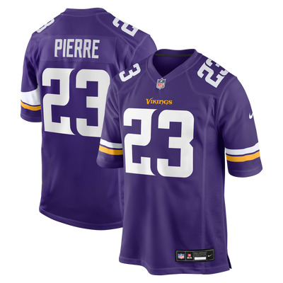 Minnesota Vikings James Pierre Nike Purple Team Game Jersey