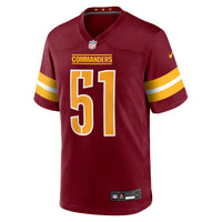 Washington Commanders Ale Kaho Burgundy jersey – view 3