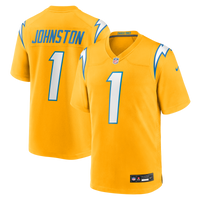 Los Angeles Chargers Quentin Johnston Gold jersey – view 1