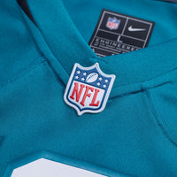 Jacksonville Jaguars Josh Hines-Allen Teal jersey – view 4