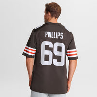Cleveland Browns Tyre Phillips Brown jersey – view 6