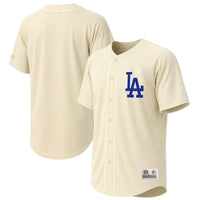 Los Angeles Dodgers Stitches Cream Fashion Jersey