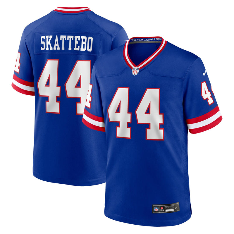 New York Giants Cam Skattebo Royal jersey – view 1