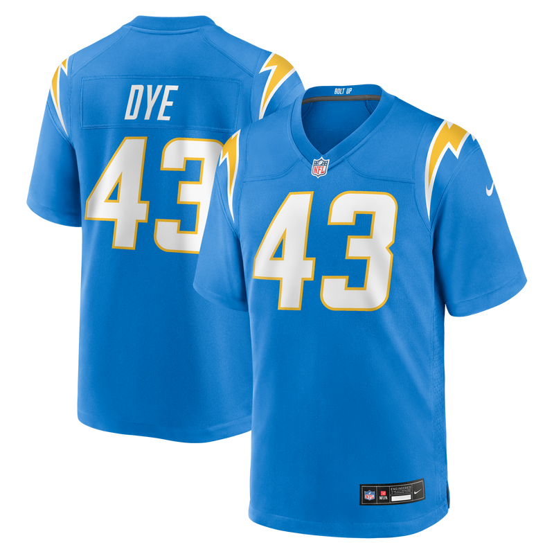 Los Angeles Chargers Troy Dye jersey – view 1