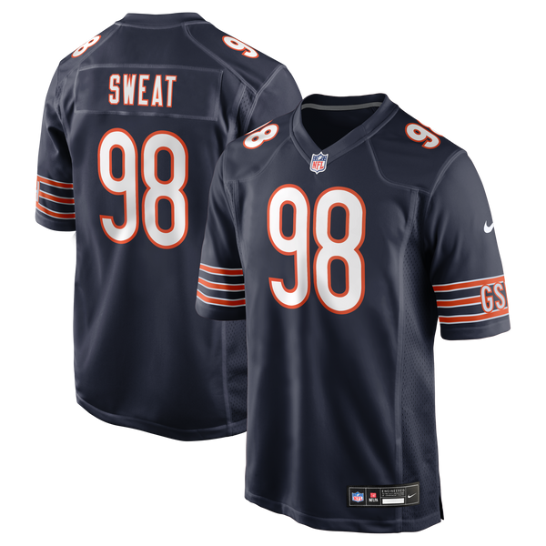 Chicago Bears Montez Sweat Nike Navy Game Jersey