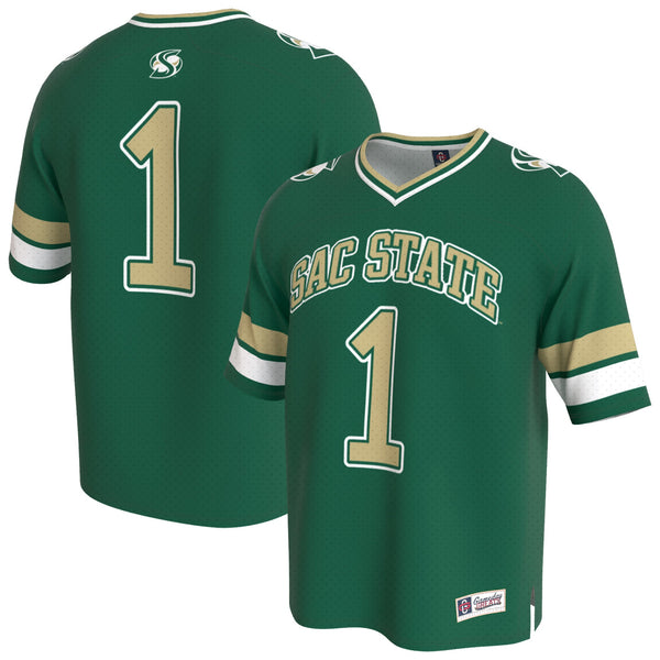 Sacramento State Hornets GameDay Greats Lightweight Collegiate Football Fashion Jersey - Green
