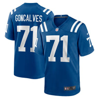 Indianapolis Colts Matt Goncalves Royal jersey – view 1