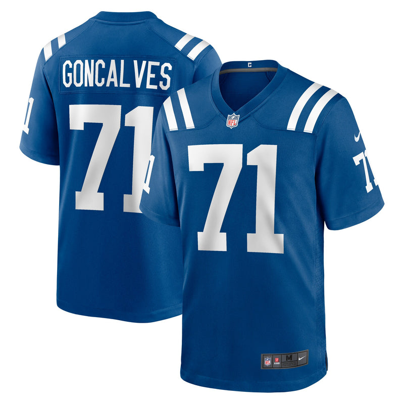 Indianapolis Colts Matt Goncalves Royal jersey – view 1