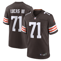 Cleveland Browns Cornelius Lucas Brown jersey – view 1