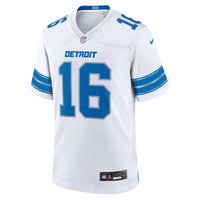 Detroit Lions Jared Goff White jersey – view 3