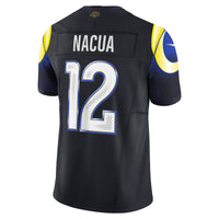Los Angeles Rams Puka Nacua Blue jersey – view 4