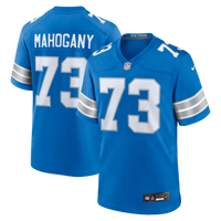 Detroit Lions Christian Mahogany Blue jersey – view 1