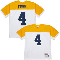 Green Bay Packers Brett Favre White jersey – view 1