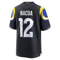 Los Angeles Rams Puka Nacua Blue jersey – view 4