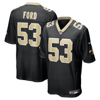 New Orleans Saints Jaylan Ford Black jersey – view 1