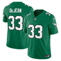 Philadelphia Eagles Cooper DeJean Kelly Green jersey – view 2