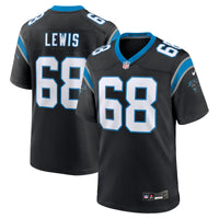 Carolina Panthers Damien Lewis Black jersey – view 2