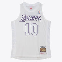 Los Angeles Lakers Mitchell & Ness Steve Nash 2012 Christmas Day Authentic Jersey - White